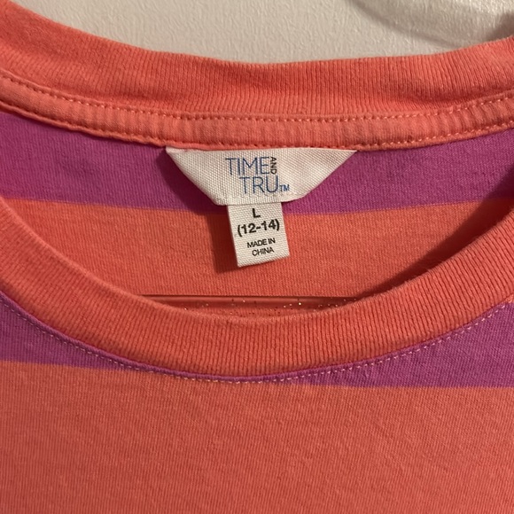 Time and Tru Stripe Dress L - Picture 2 of 3